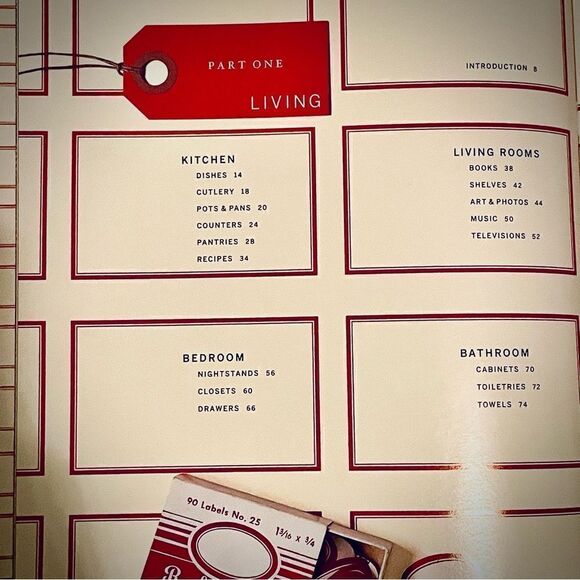 ♥️ Vintage Martha Stewart Living Good Things for Organizing hardcover book - Picture 7 of 14